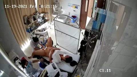 Real Hidden Camera in Gynecological Cabinet 24