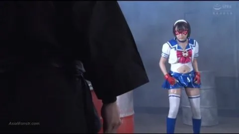 Sailor Costume Fetish Scene with Asian Performer