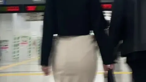 Couple’s Intimate Subway Encounter