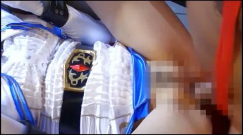 Asian Girl in Restraint Fantasy Scene