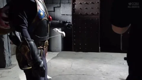 Asian Woman in Industrial Setting