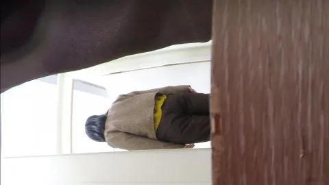 Asian Teen in Bathroom Solo POV