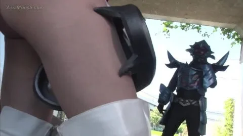 Asian Cosplay Sex Outdoors