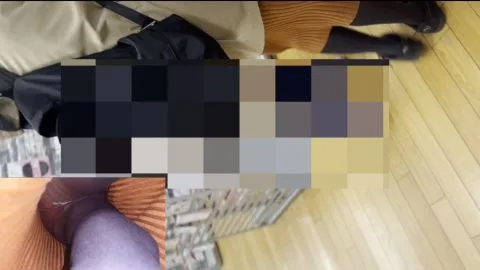 Asian Girls in Store and Hallway