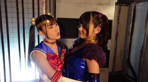 Asian Anime Cosplay Girls Intimate Moments