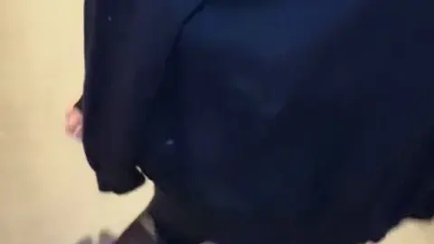 Slim Caucasian Couple in Intimate Encounter