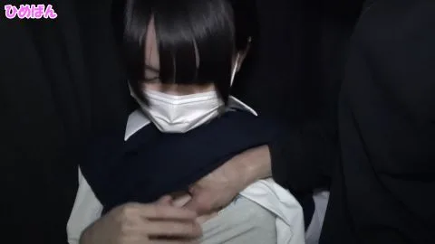 Asian Teen Undressing in Dark Setting