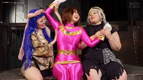 Asian Women Tickling on Stage