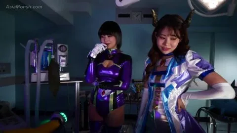 Asian Nurses in Colorful Costumes