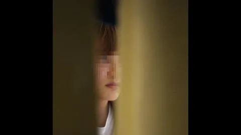 Asian Girl in Bedroom and Bathroom