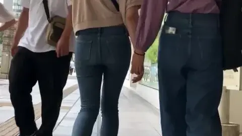 Lesbian Duo Outdoor Stroll