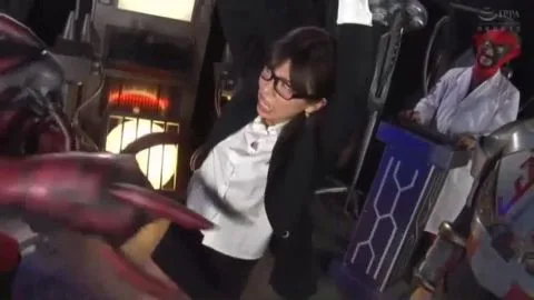 Superhero Costume Bondage Scene