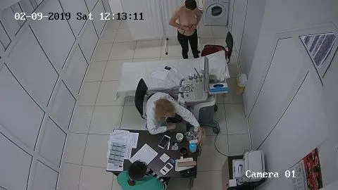 Three Women in Medical Office Examination