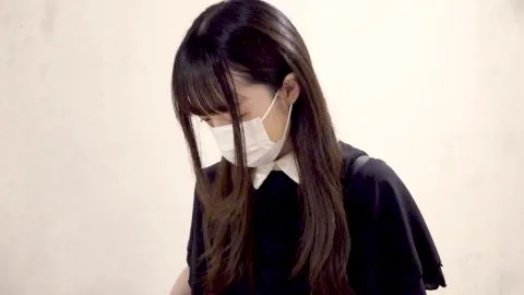 Asian Teen in Black Lingerie