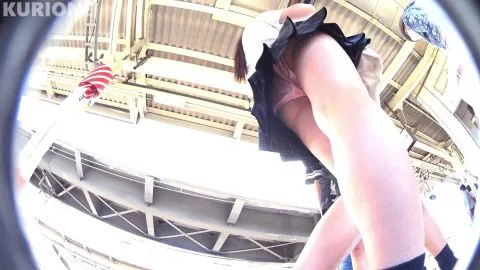 Bending Over on Train Pov