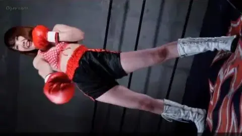 Asian Boxer in Intimate Moments