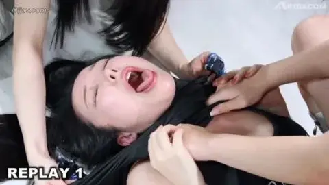 Asian Threesome Restraint and Tickling