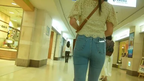 Asian Girls at Shopping Mall