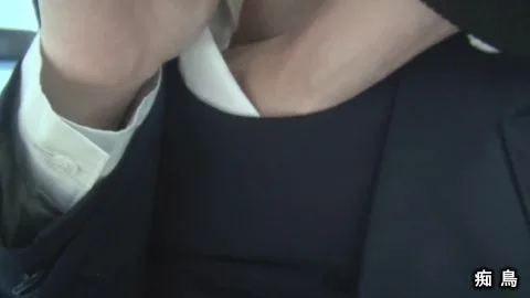 Asian Couple Intimate Office Encounter