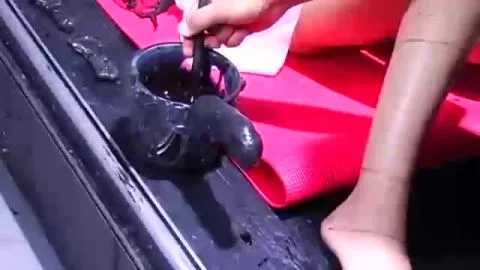 Asian Slender Performers in Erotic Scenes