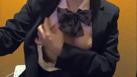 Schoolgirl Undresses in Bathroom