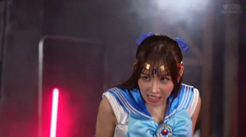 Sailor Fuku Costume Scene with Asian Performer