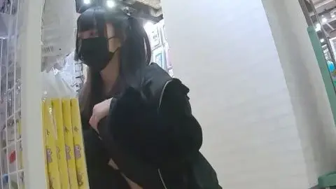 Asian Schoolgirl Shopping