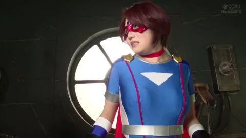 Asian Superhero Couple in Industrial Setting