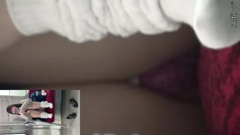 Asian Teen Masturbates on Public Transportation