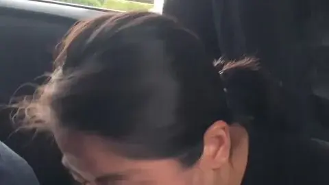 Asian Couple in Car POV Fellatio