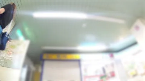 Asian Teens in Short Skirts at Store