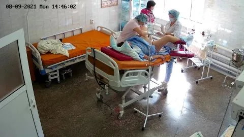 Vaginal Exam Women in Maternity Hospital 11