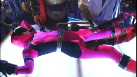 Asian Superheroine Captured in Lab