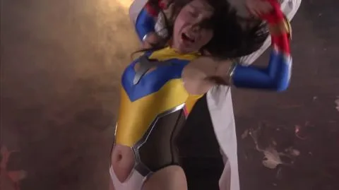 Asian Girl Fights Monster in Costume