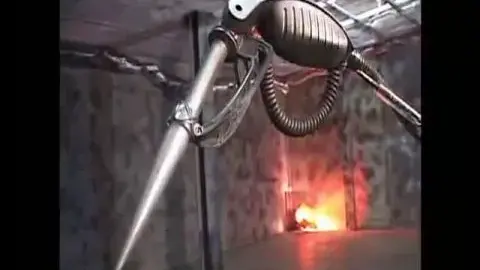 Asian Women in Leather and Uniforms in Industrial Setting