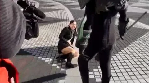 Asian Models in Erotic Outdoor Scenes