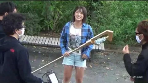 Asian Teen in Costume and Lingerie