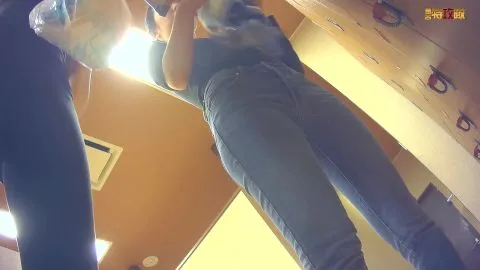 Asian Girls in Locker Room