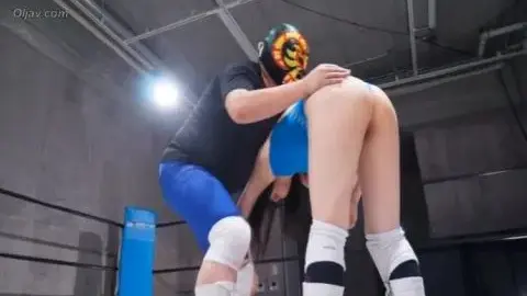 Asian Wrestlers in Action