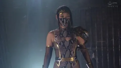 Asian Women in Fetish Outfits Engage in Bondage