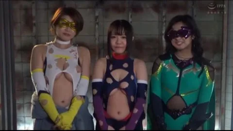 Asian Performers in Costume Attire and Bondage