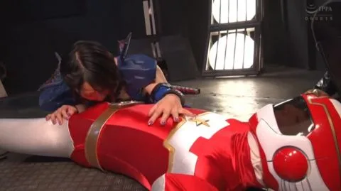 Asian Lesbian Duo in Costume Intimacy