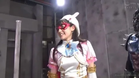 Asian Couple in Costume Sword Fight Scene