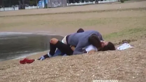 Men Having Sex Outdoors