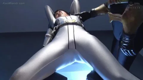 Silver Costumed Woman Manipulated in Dark City