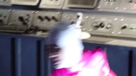 Asian Girl in Control Room