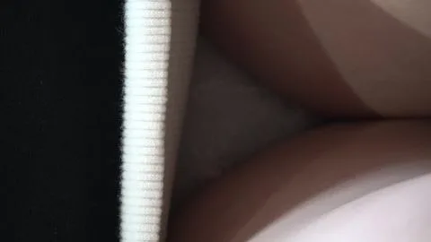 Blonde Woman in Black Boots Intimate Moments