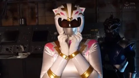 Asian Women in Costumes Posing in Control Room