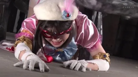 Asian Girl in Pink Costume Performs Intimate Acts