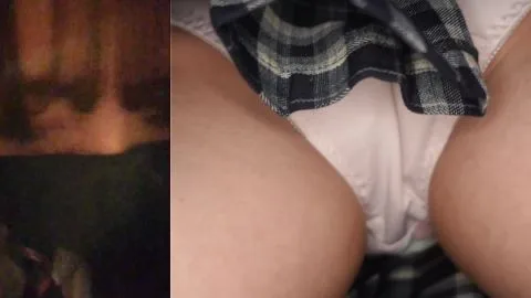 Intimate Encounter Between Two Slender Women